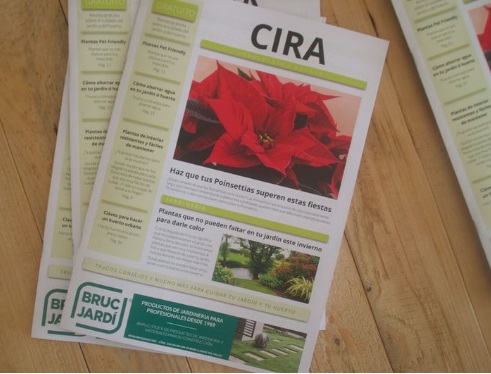 Nos gustaría compartir con todos una revista gratuita de jardinería y